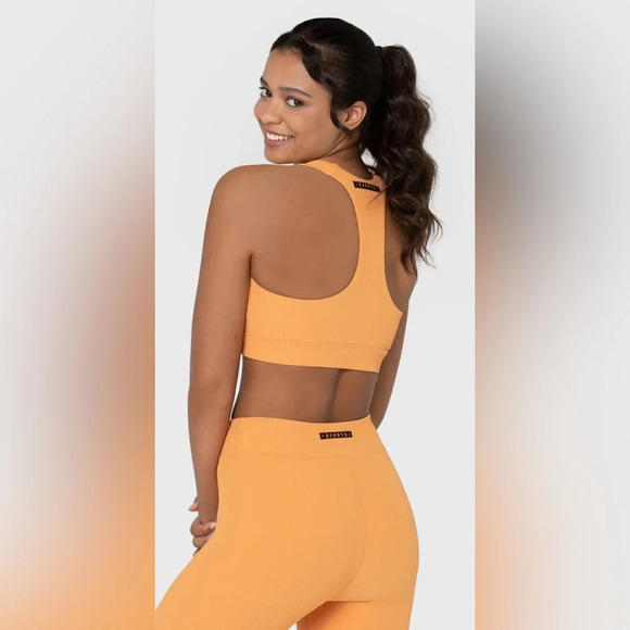 BARRY'S APRICOT RIB BRA - Picture 1 of 11